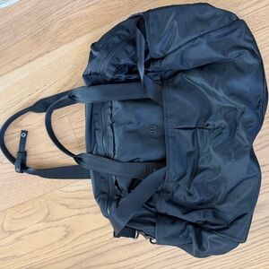 Lululemon Black Gym Duffel